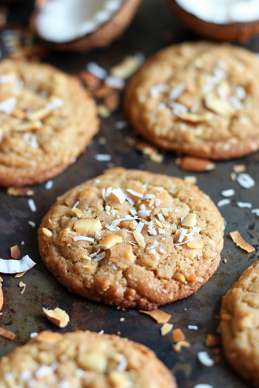 Almond Coconut Cookies