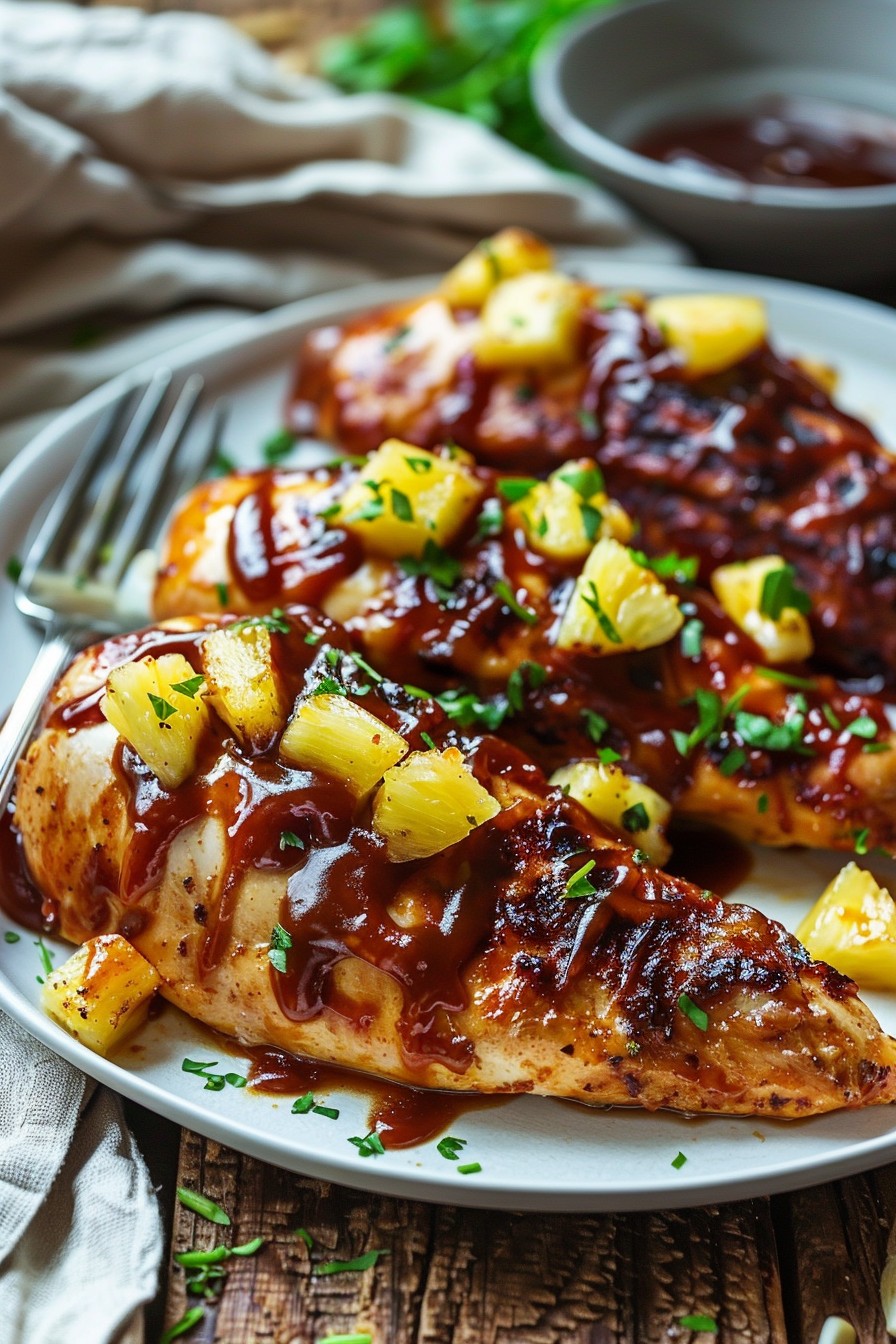 Baked Pineapple Bbq Chicken Breast