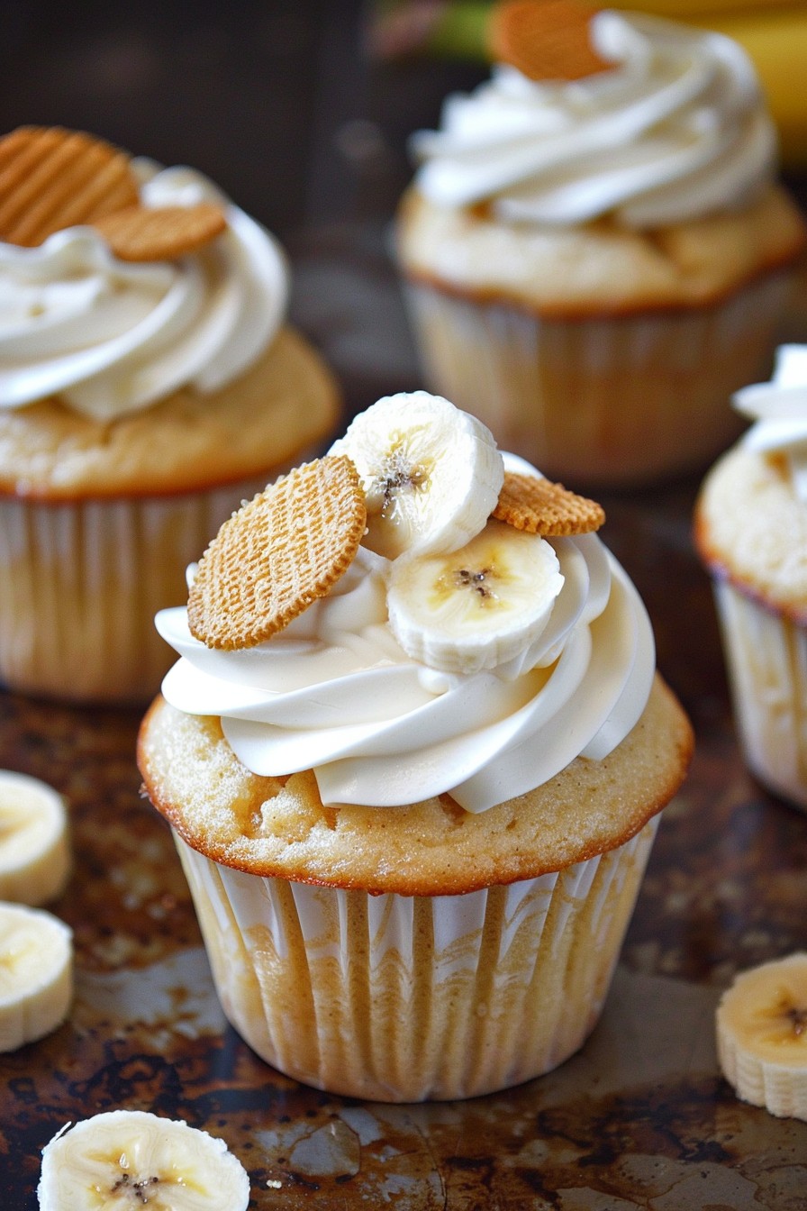 Banana Pudding Cupcakes