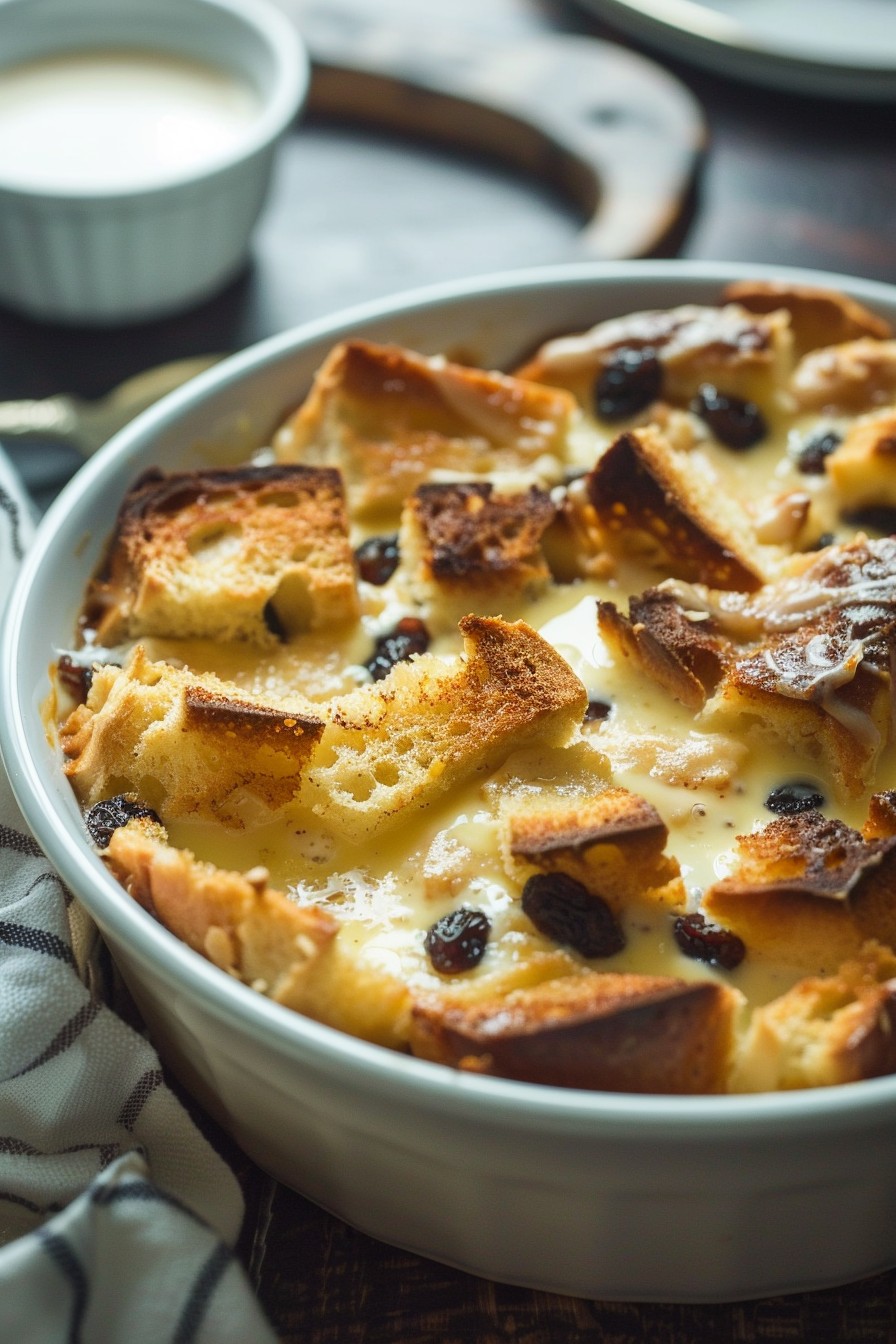 Best Bread Pudding With Vanilla Sauce Recipe
