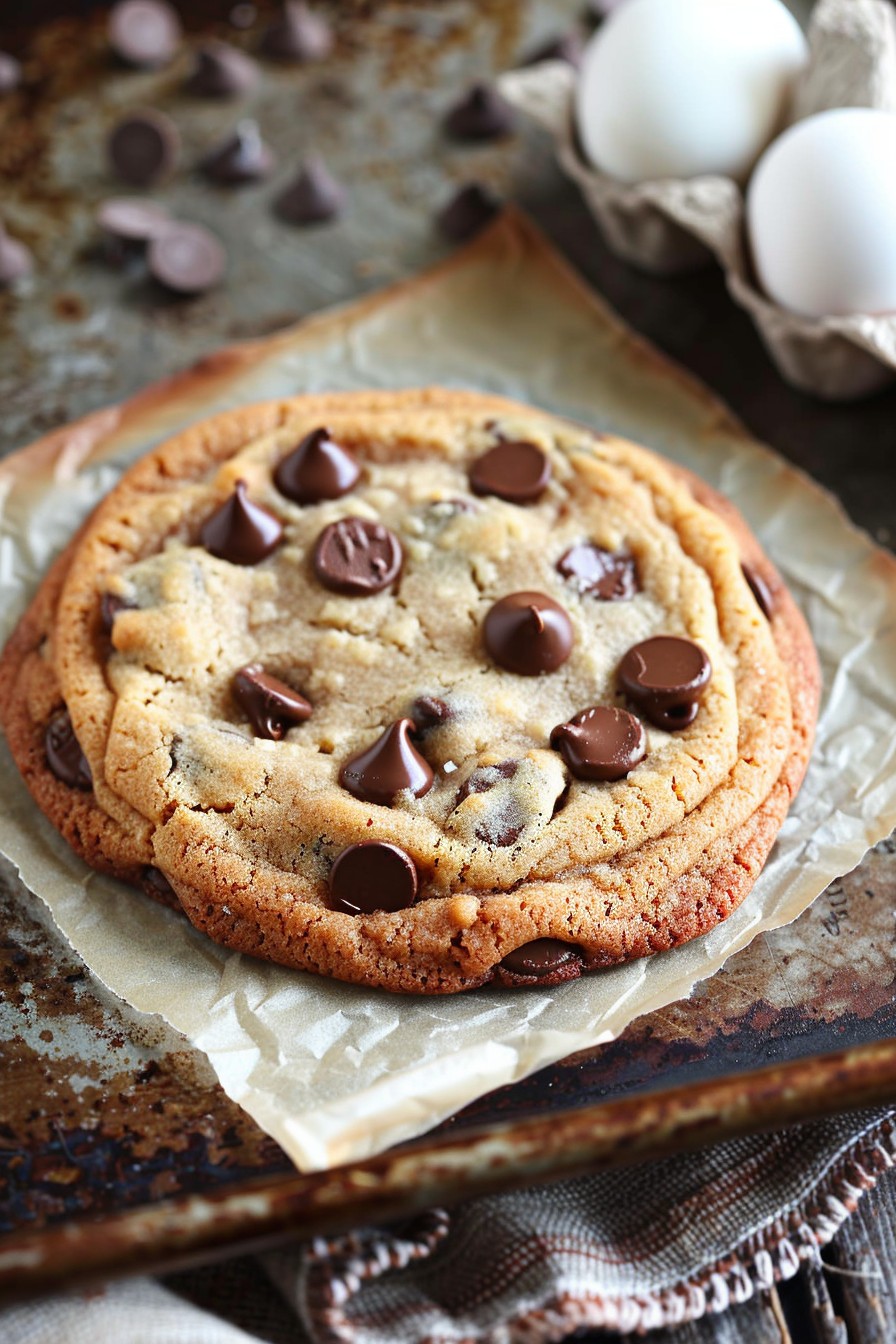 Best Giant Chocolate Chip Cookie