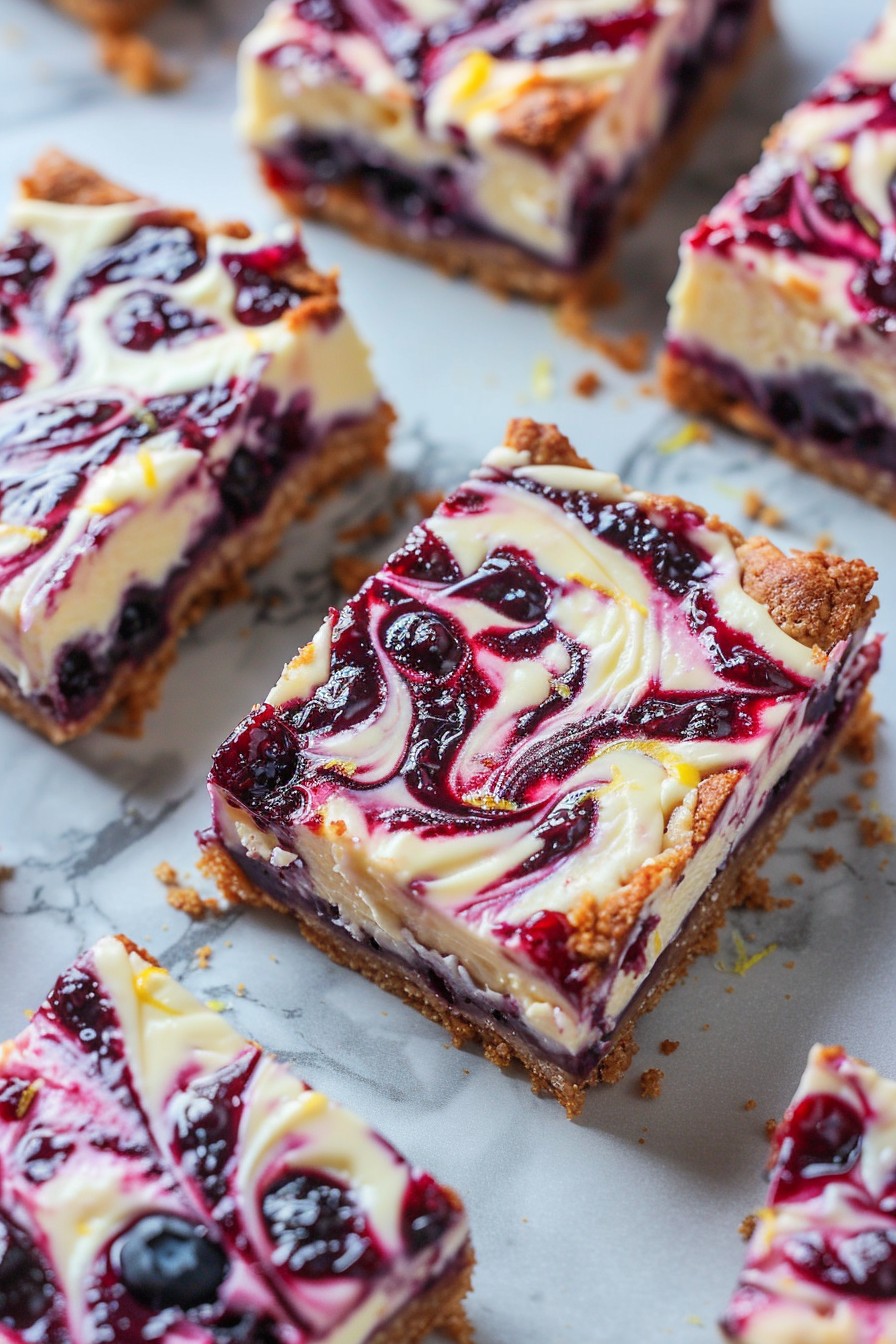 Blueberry Cream Cheese Bars