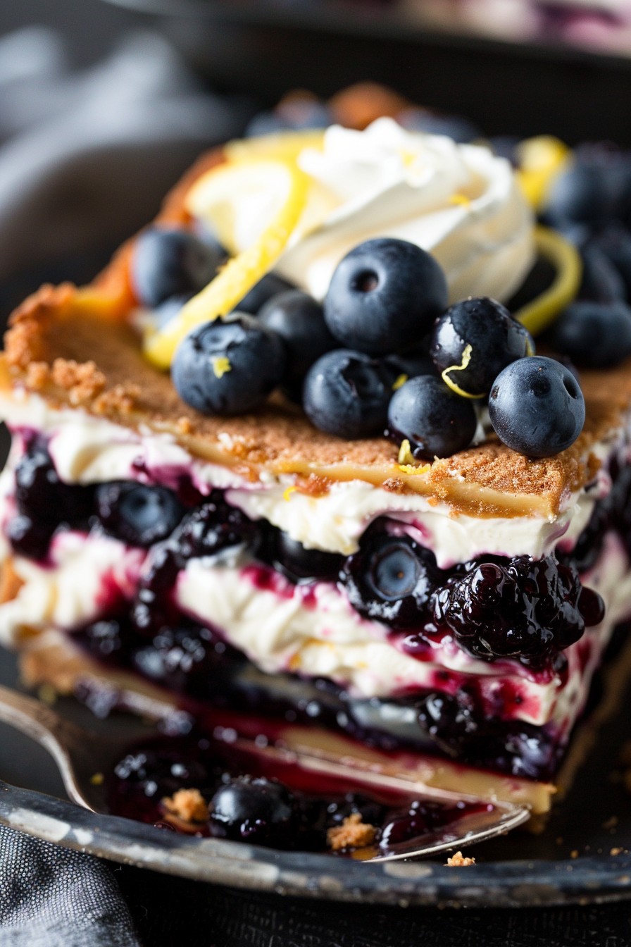 Blueberry Lemon Lasagna Recipe