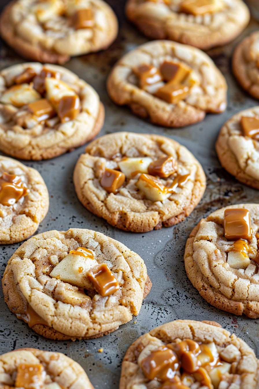 Caramel Apple Cookies
