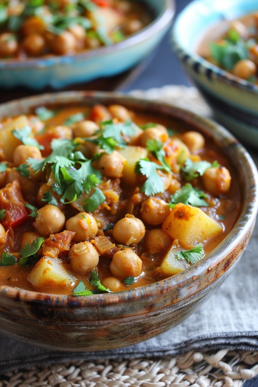 Chickpea And Potato Curry