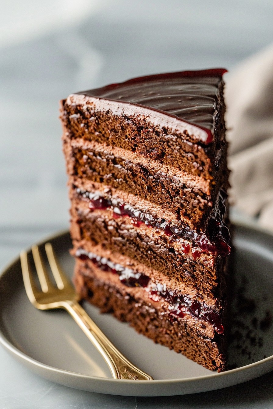 Chocolate Cherry Dr Pepper Cake