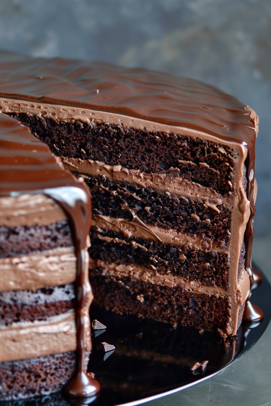 Chocolate Overload Explosion Cake