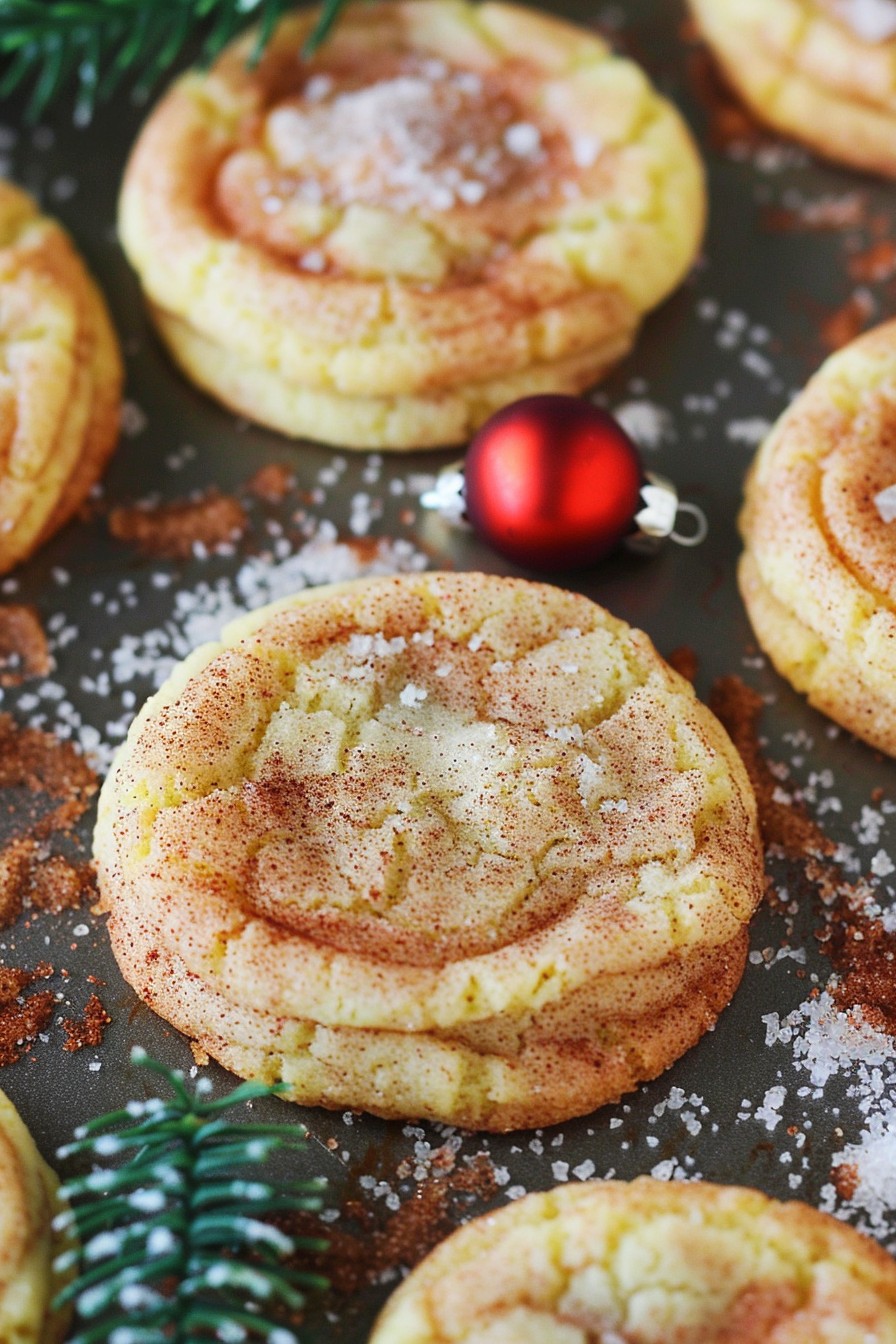 Christmas Snickerdoodles