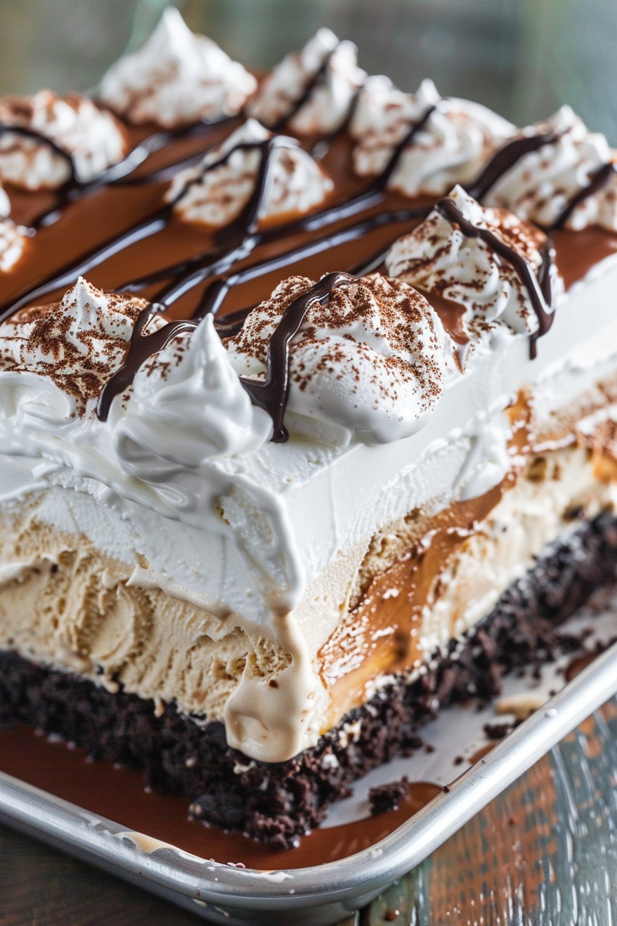 Coffee Ice Cream Cake