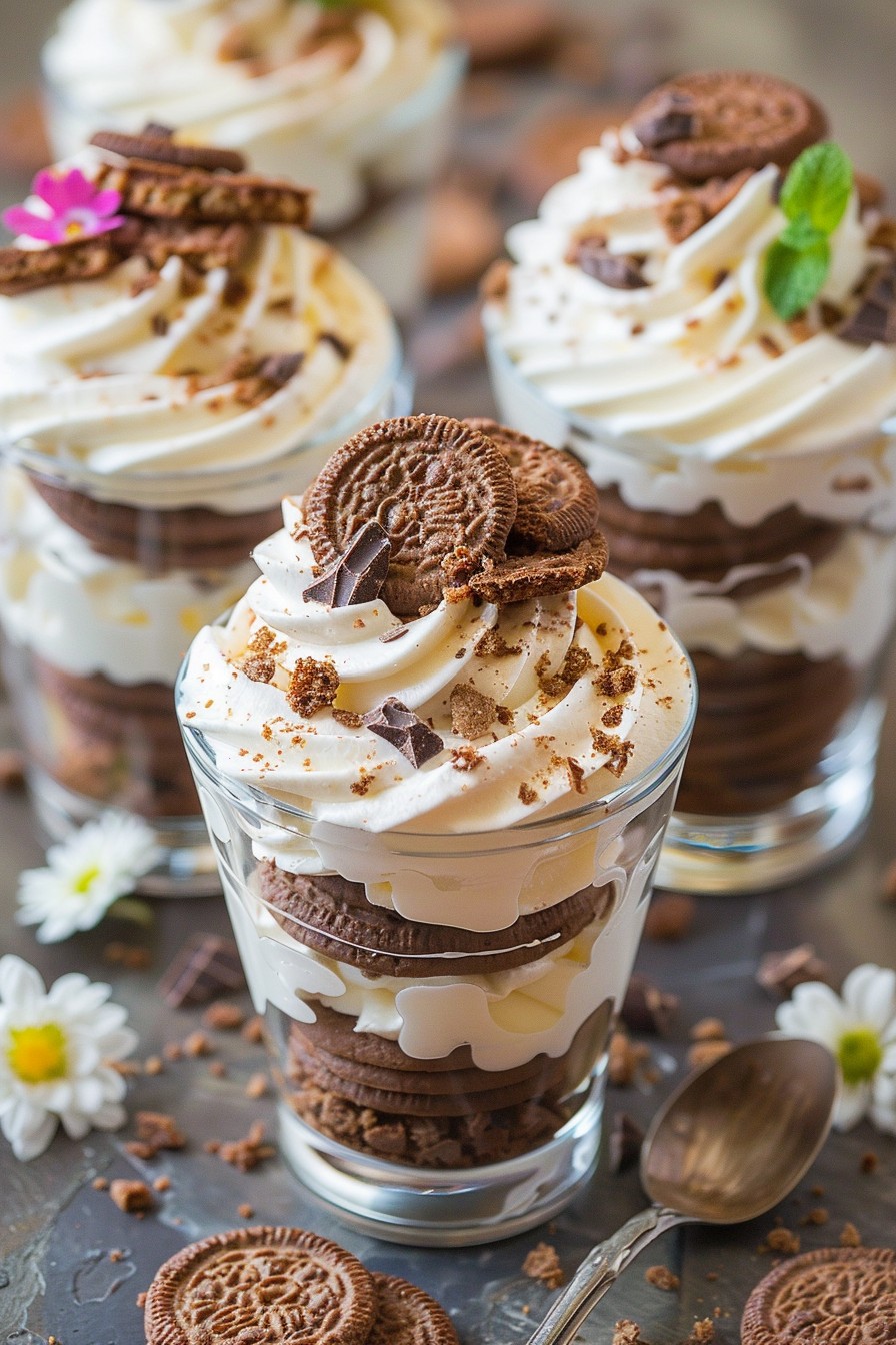 Cookies Cream Dessert Cups