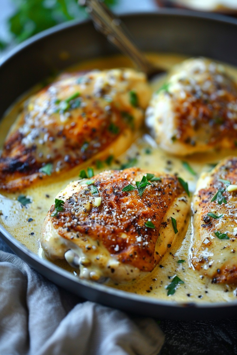 Creamy Garlic Butter Chicken