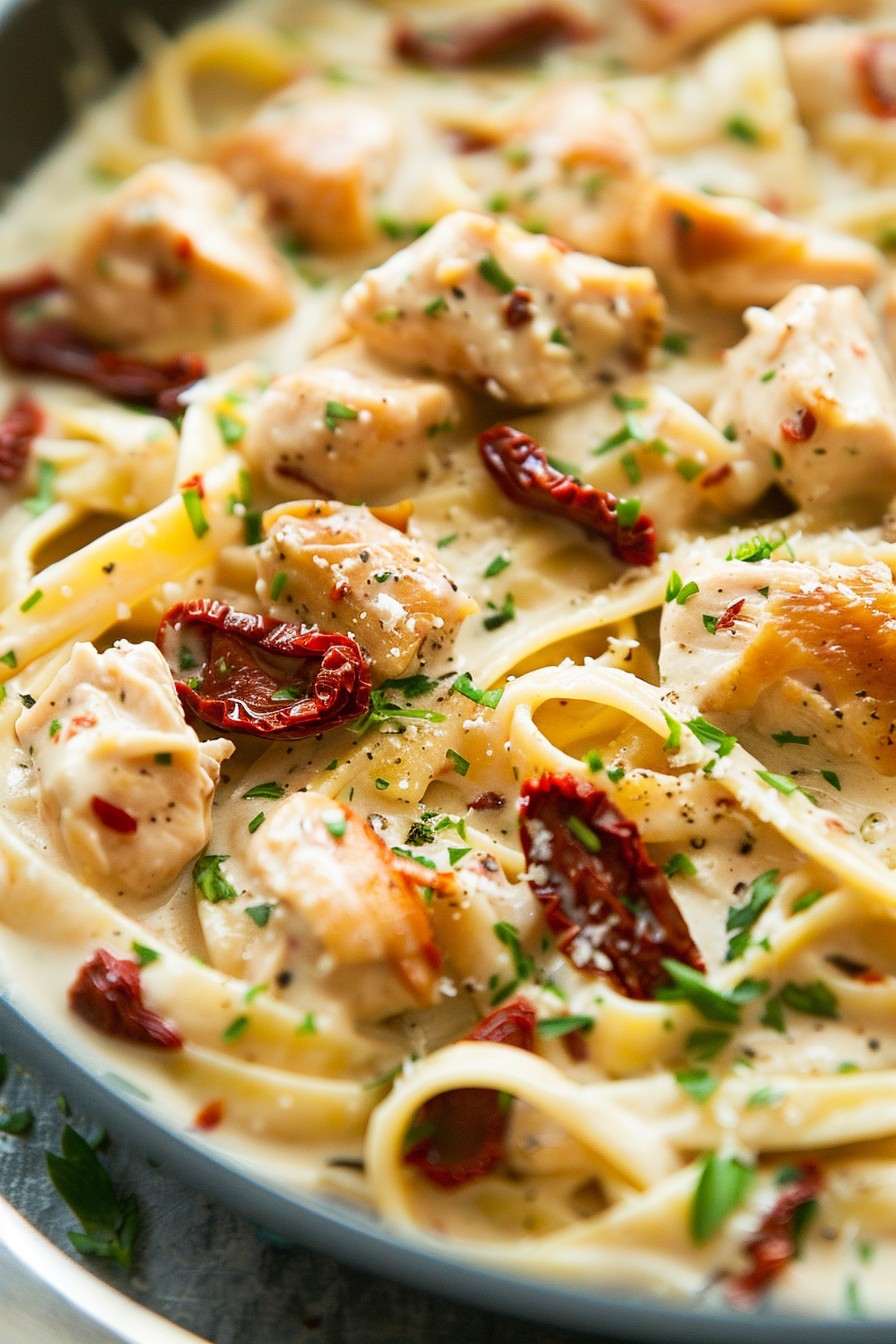 Creamy Italian Chicken Pasta