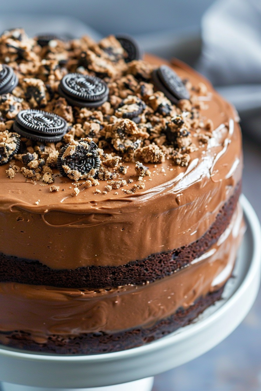 Easy 3 Ingredient Oreo Chocolate Cake