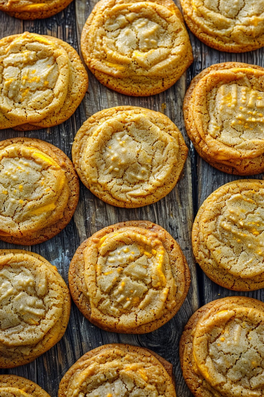 Ginger Turmeric Vanilla Cookies