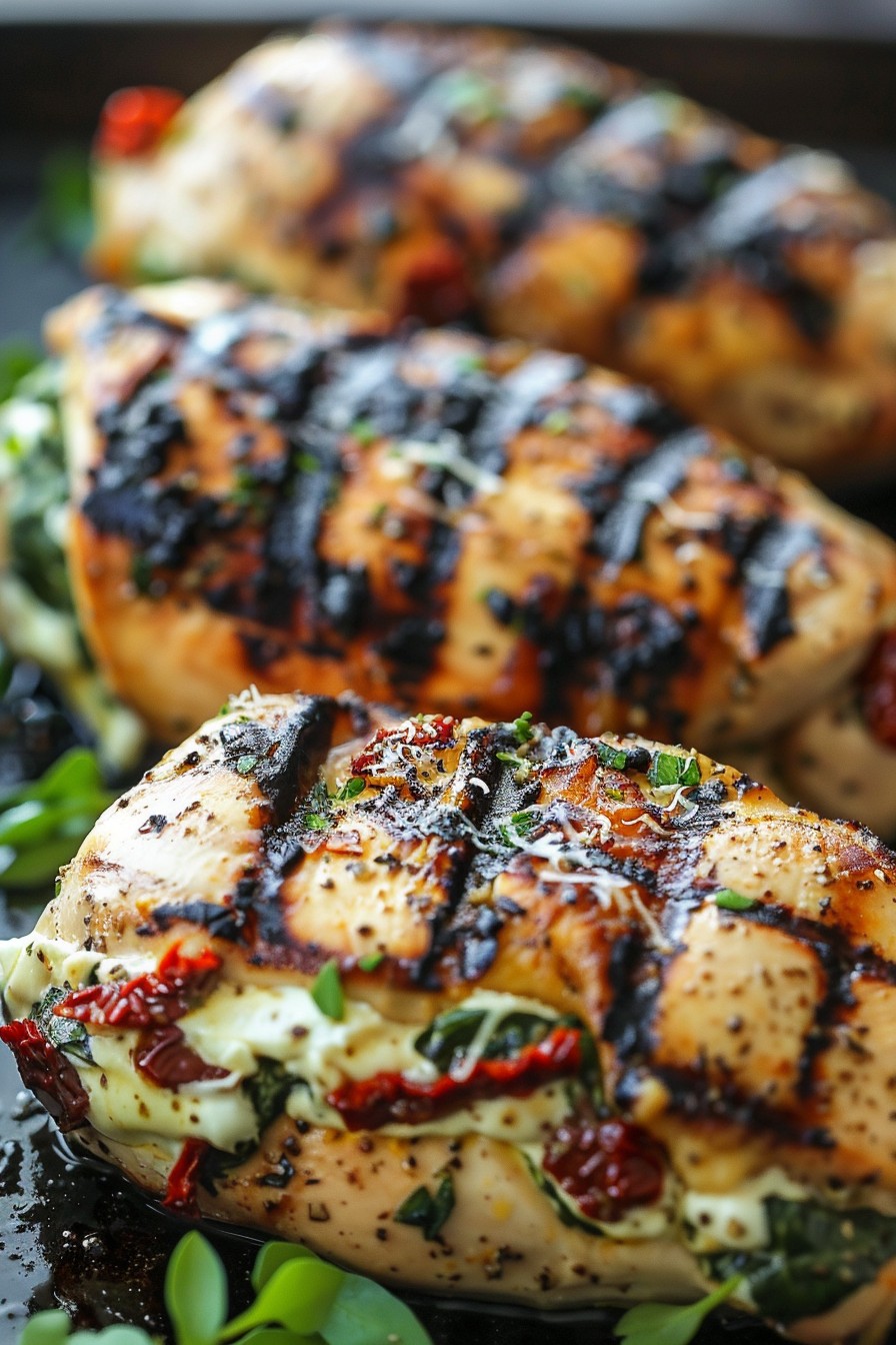 Grilled Stuffed Chicken Breast