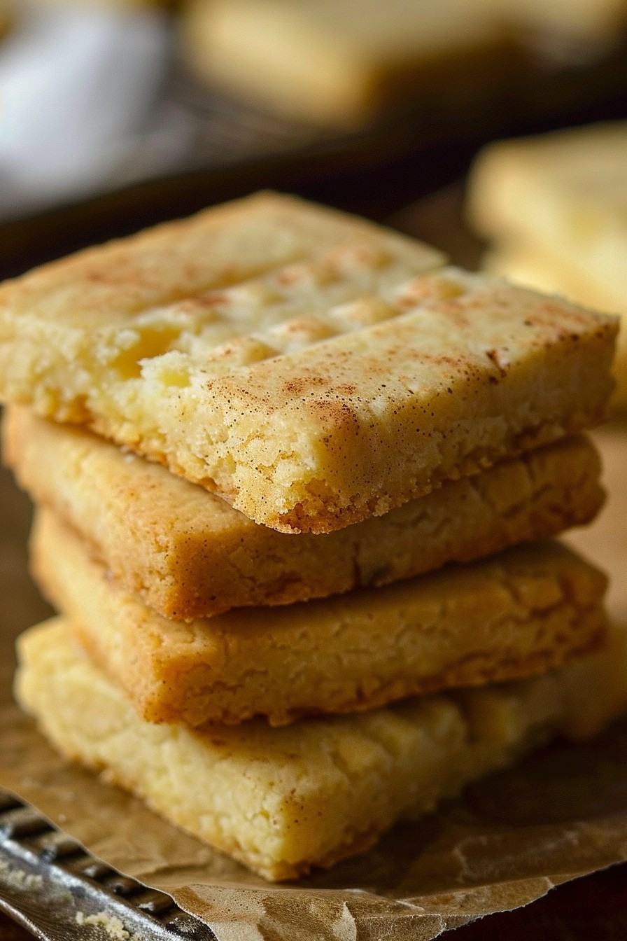 Honey Cinnamon Shortbread
