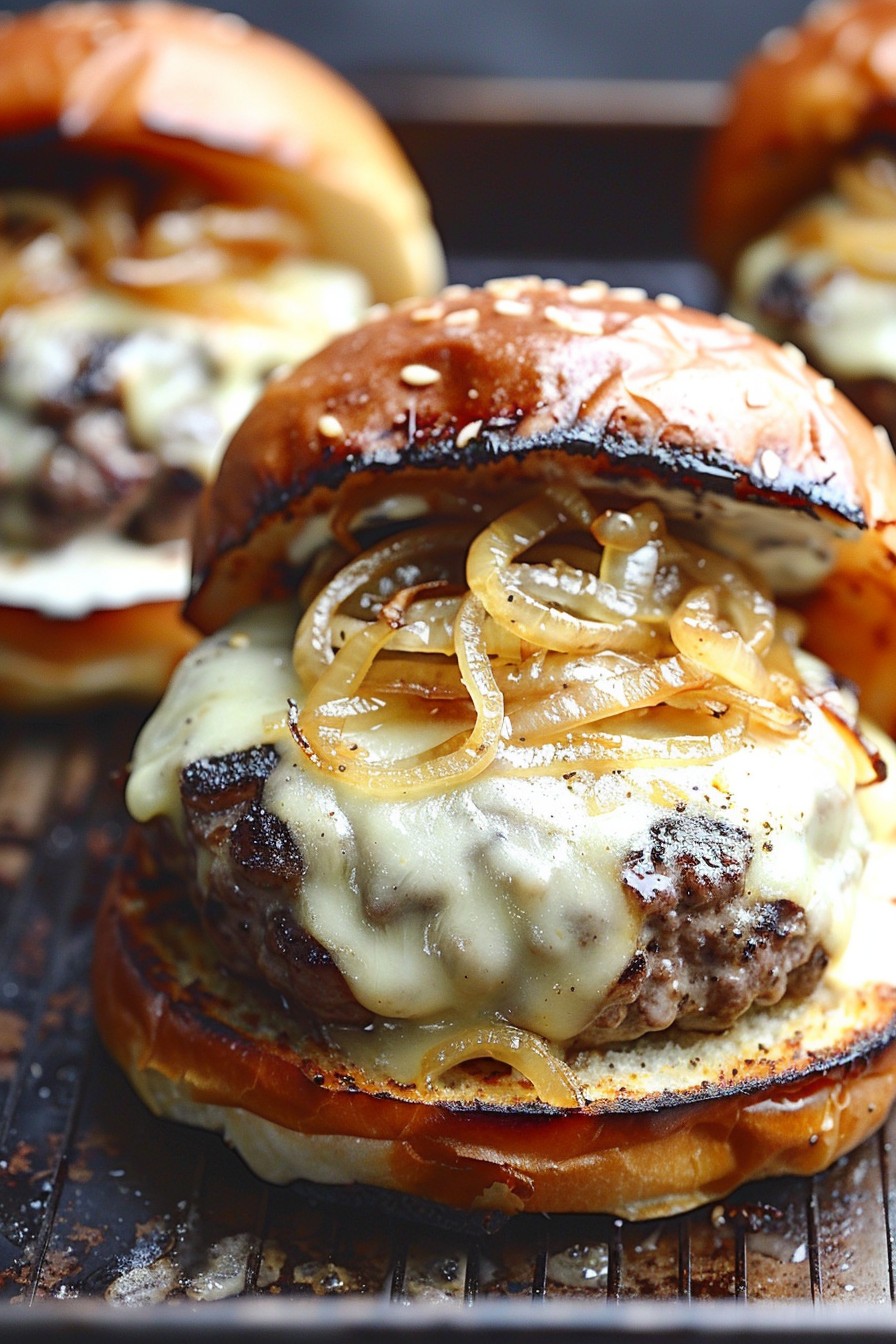 Irresistible French Onion Soup Burgers