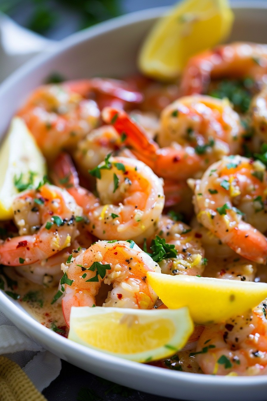 Lemon Garlic Shrimp