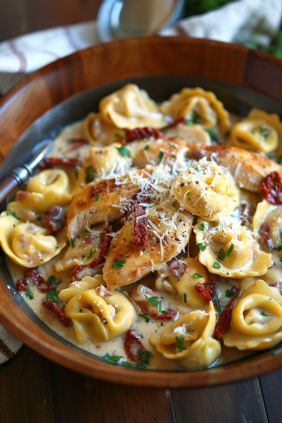 Marry Me Chicken Tortellini