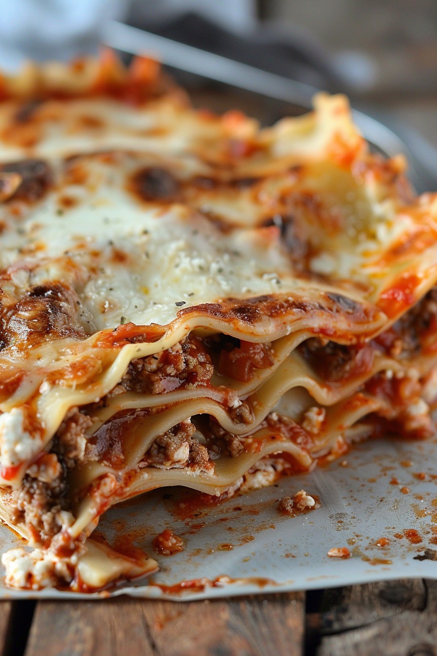 Milk In Lasagna