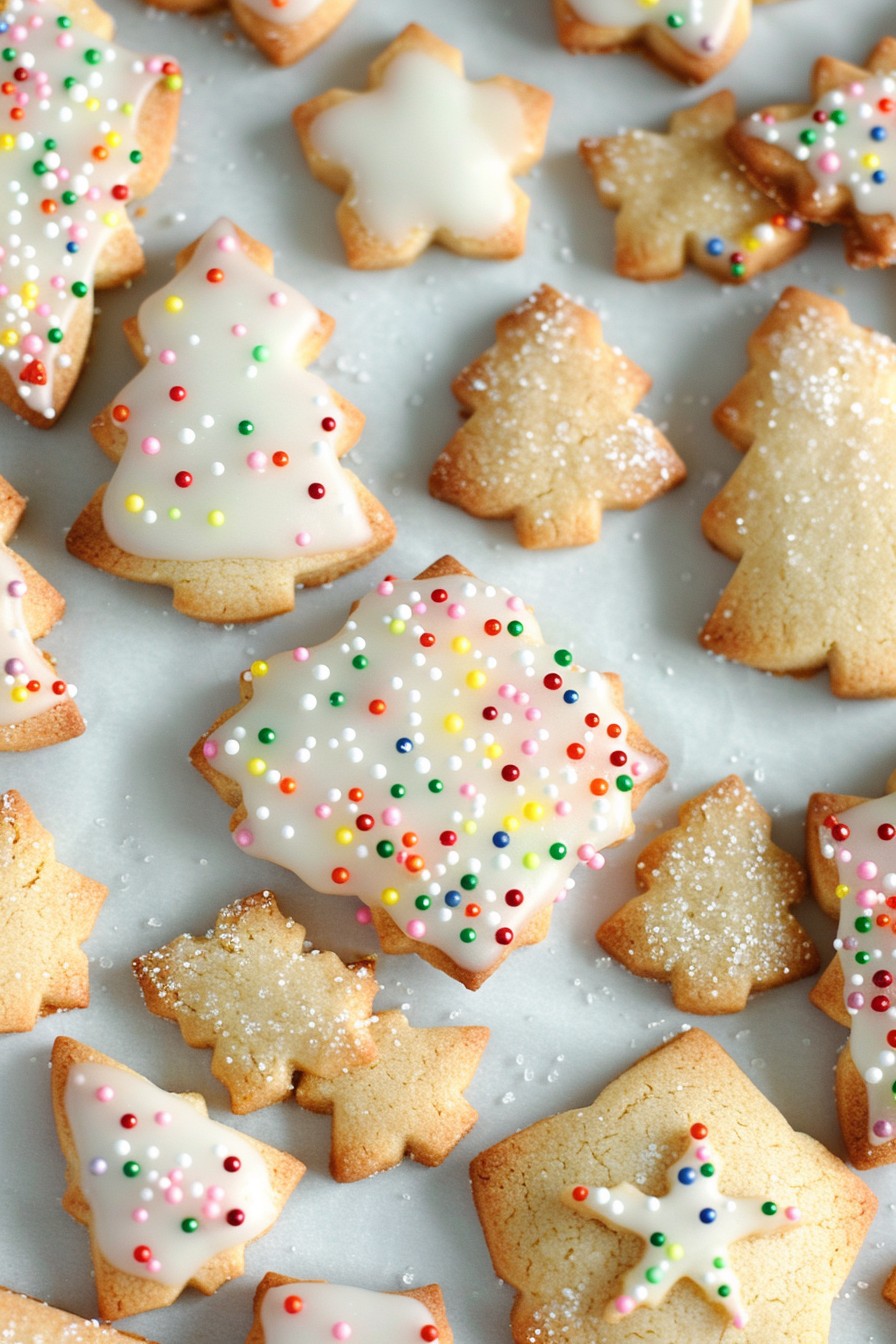 Mini Christmas Sugar Cookies