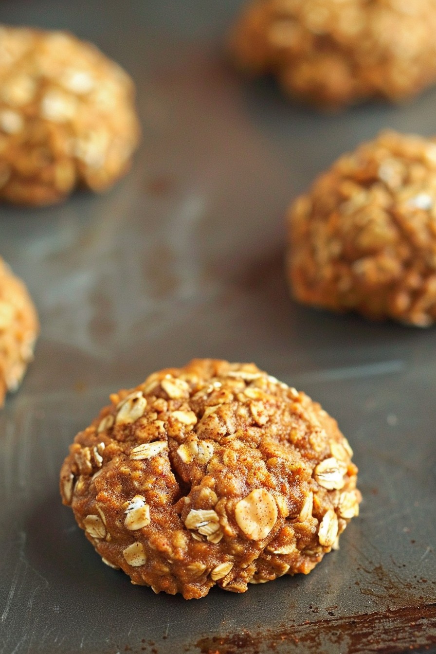 No Bake Pumpkin Cookies