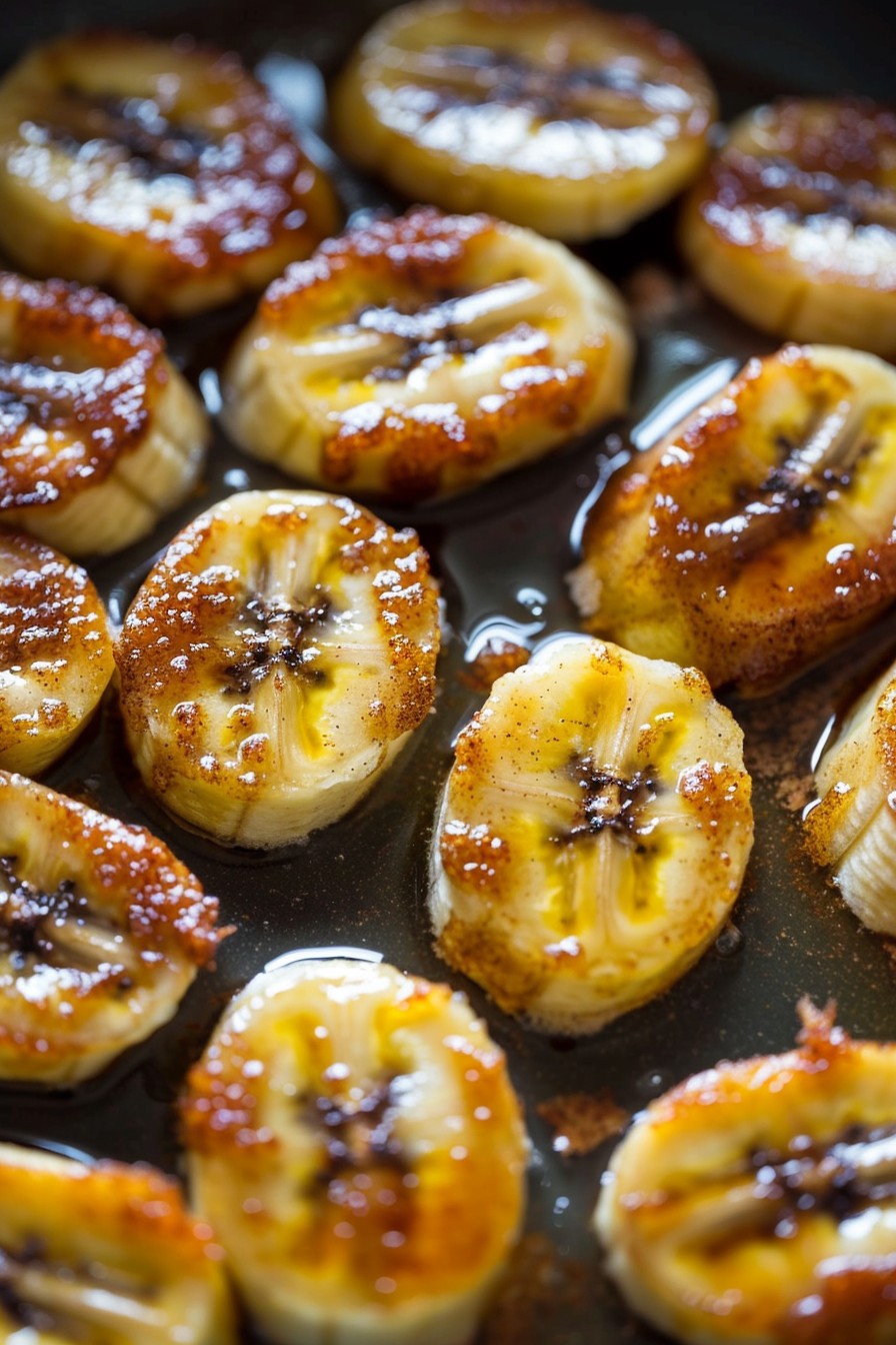 Pan Fried Cinnamon Bananas
