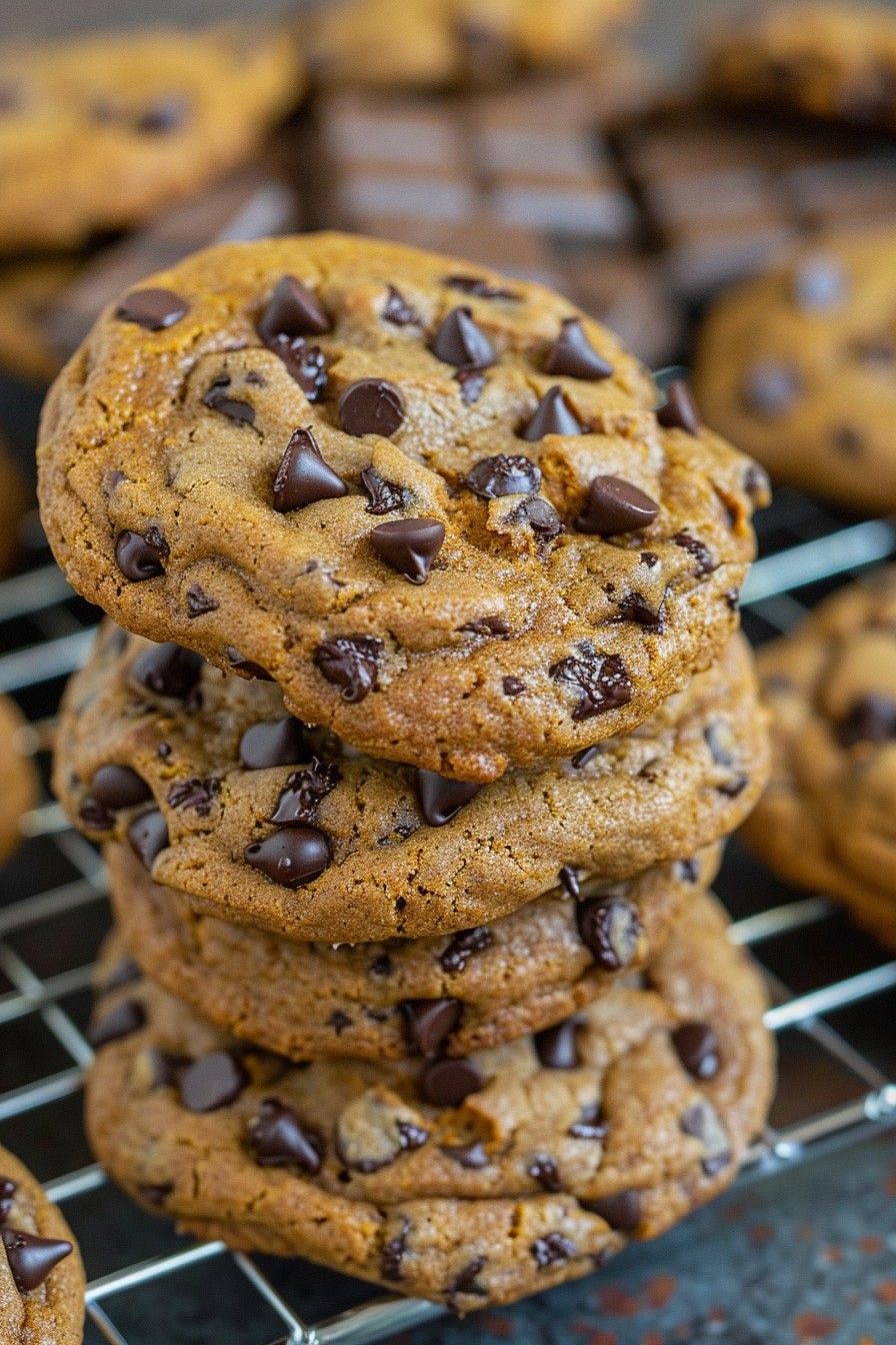 Pumpkin Chocolate Chip Cookies