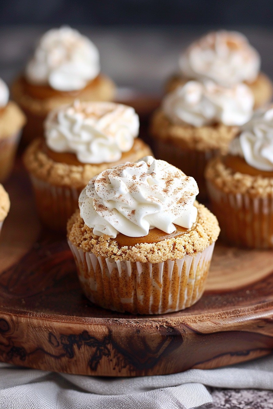 Pumpkin Pie Cupcakes