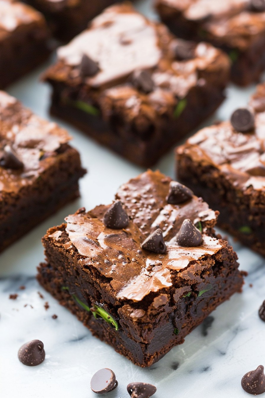 Secretly Healthy Zucchini Brownies