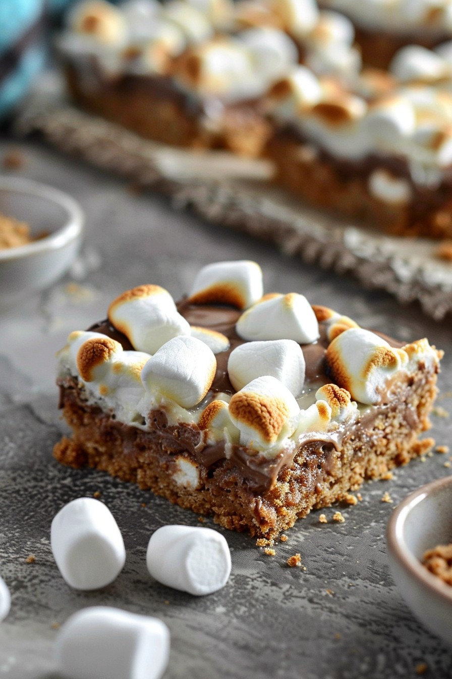 Smores Cookie Bars
