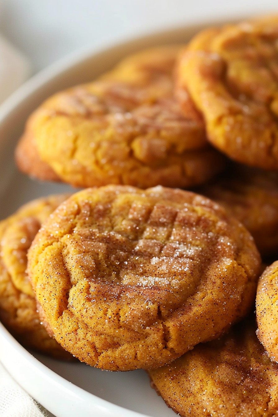 Soft Pumpkin Snickerdoodles