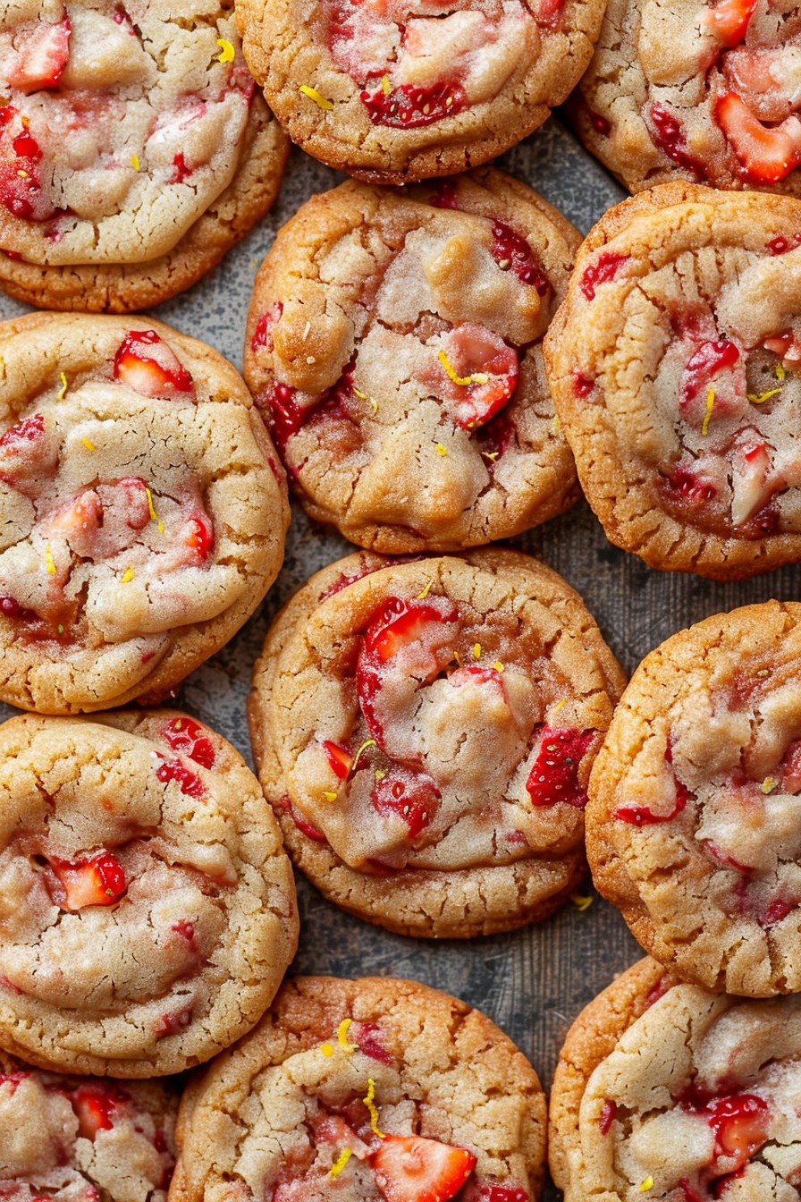 Strawberry Cookies