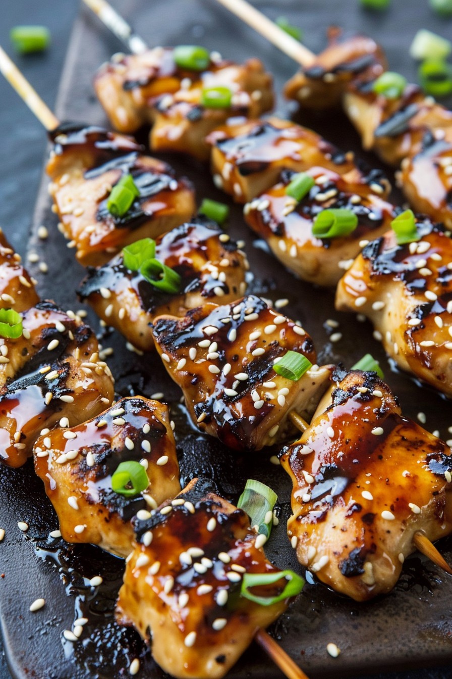 Teriyaki Chicken Skewers