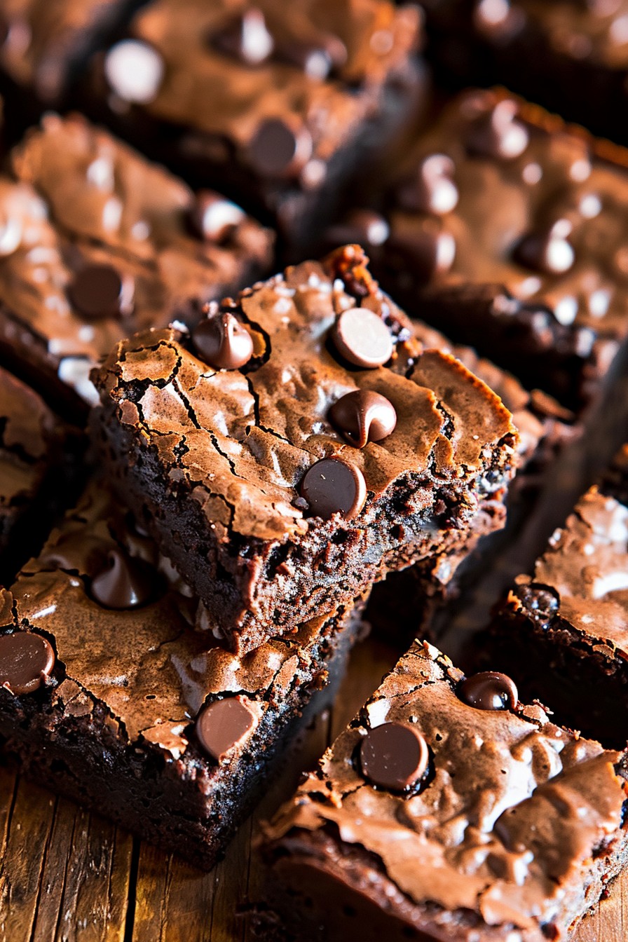 Ultimate Fudgy Chewy Chocolate Brownies Recipe